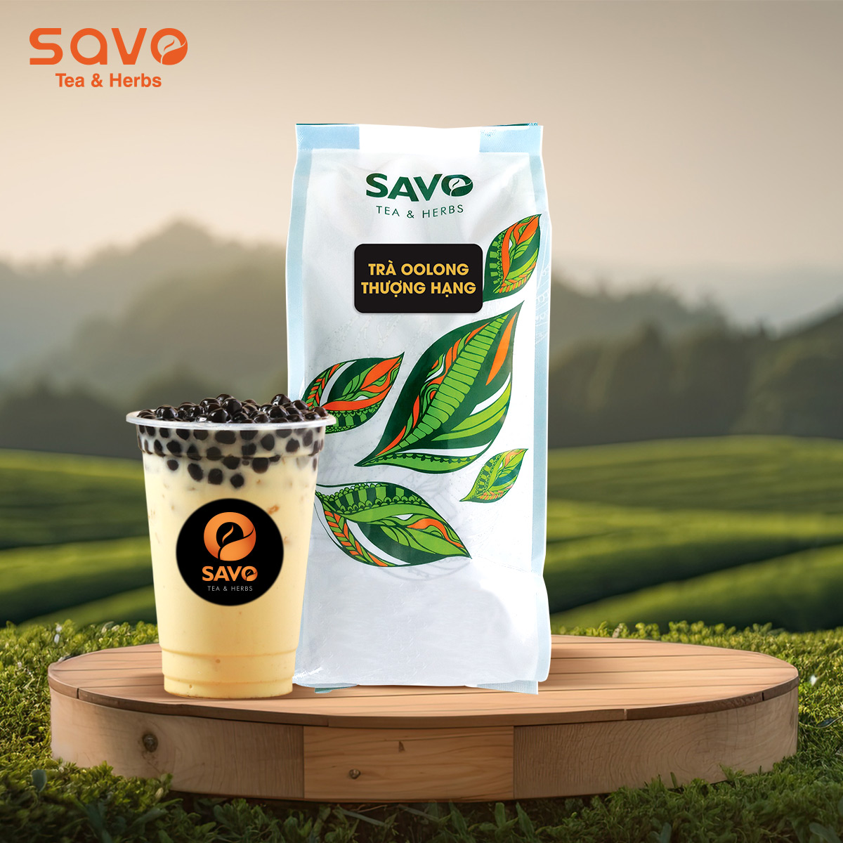 Trà Ô Long Thượng Hạng SAVO Tea Oolong Tea (Túi 500gr)