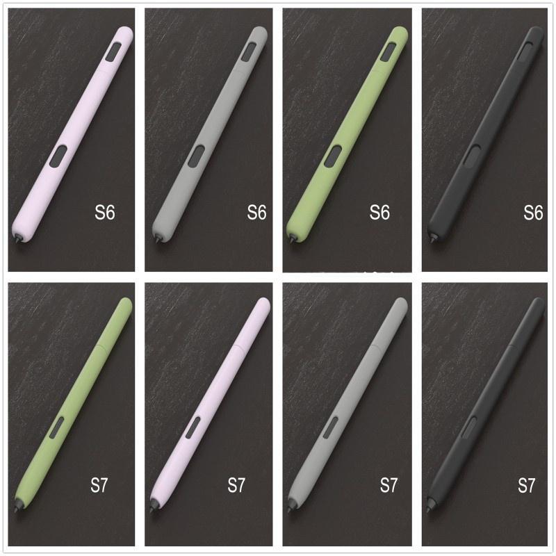 Vỏ bọc bảo vệ bút cảm ứng bằng silicone đáng yêu cho Samsung Galaxy Tab S6/ S7 S-Pen/S6 lite