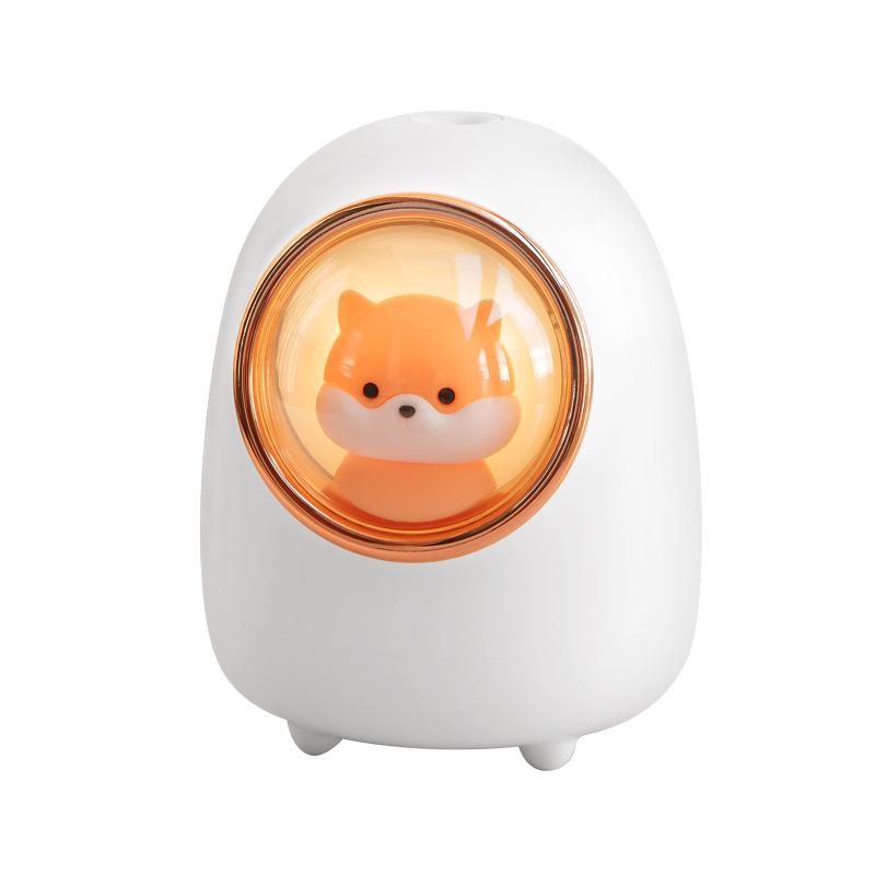 Chất Lượng Cao 350ML Không Khí Bằng Bay Hơi Máy Tạo Độ Ẩm Không Dây Không Gian Viên Mèo/Nhỏ Hamster Phun Sương Tạo Có Đèn LED Ban Đêm đèn