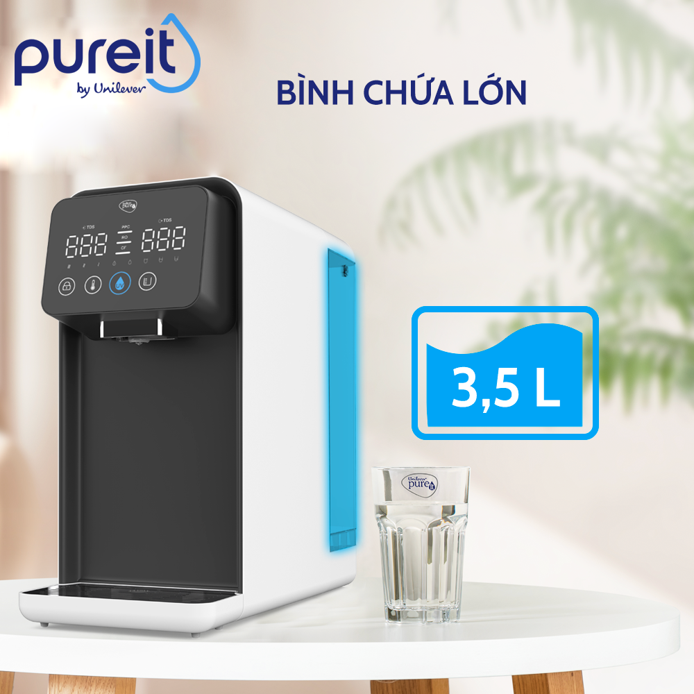 Máy Lọc Nước Pureit Lavita - CR5240 Chức Năng Làm Nóng Nhiều Cấp Độ Tích Hợp Công Nghệ RO+UV - Hàng Chính Hãng