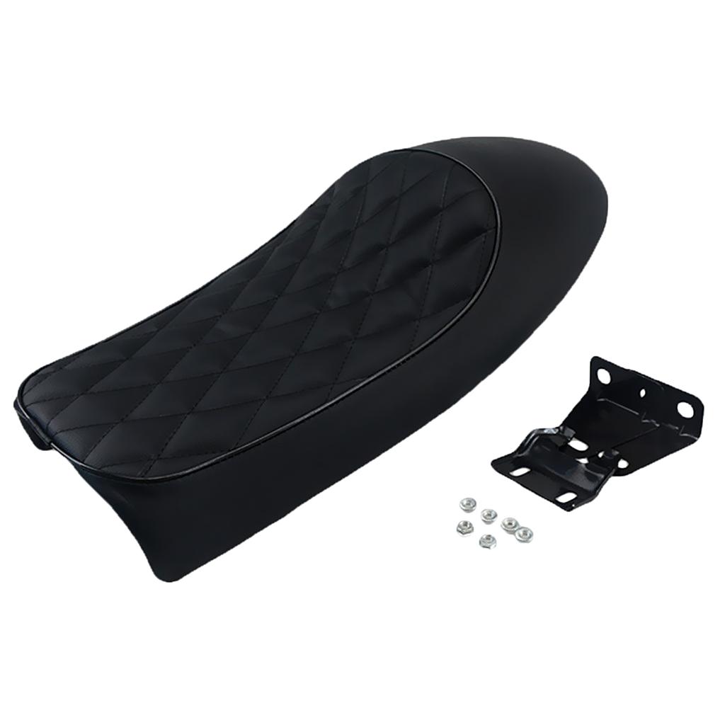 Black Vintage   Seat For   Suzuki Motorcycles