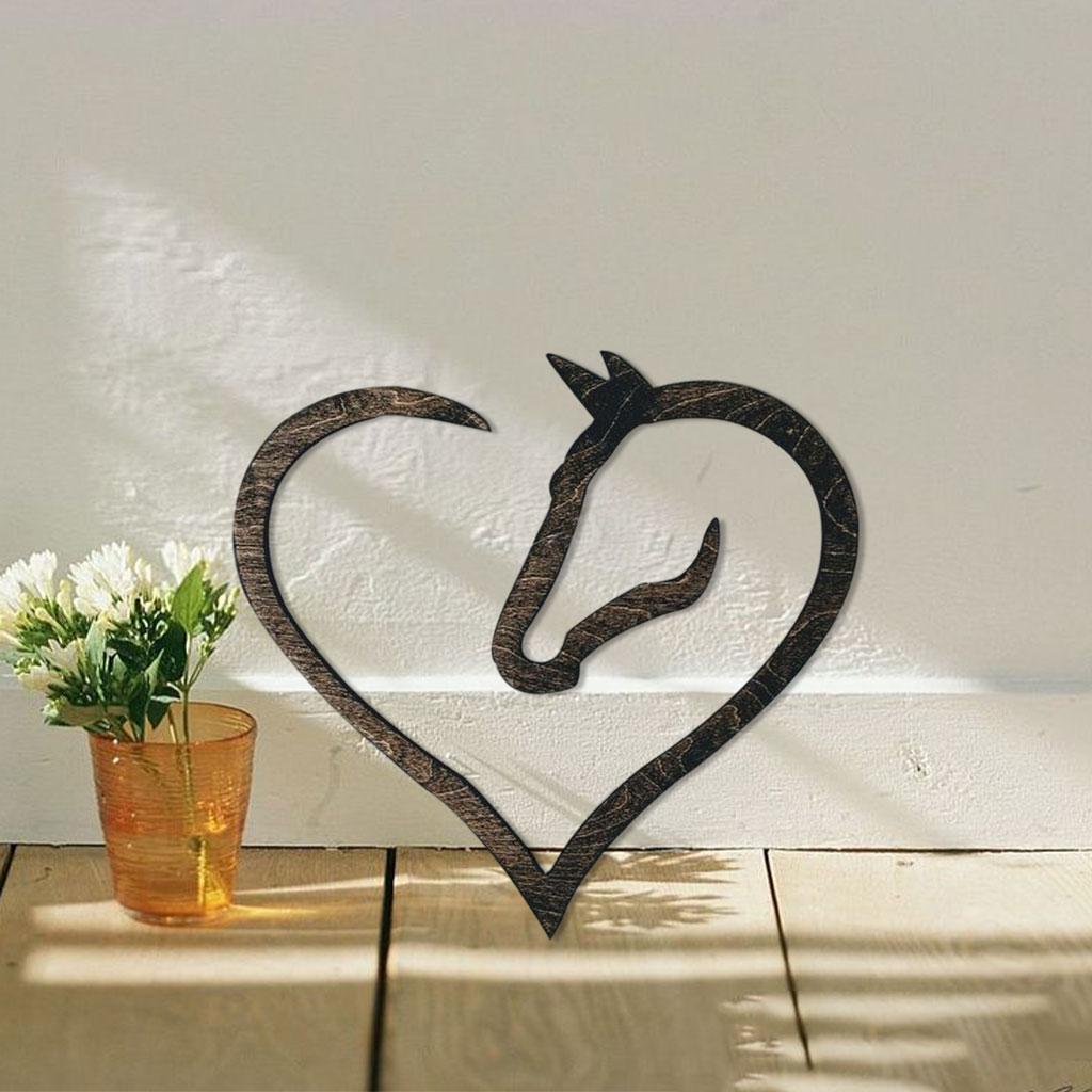 Horse   Figurines Wooden Ornament Sculpture for Horse rs