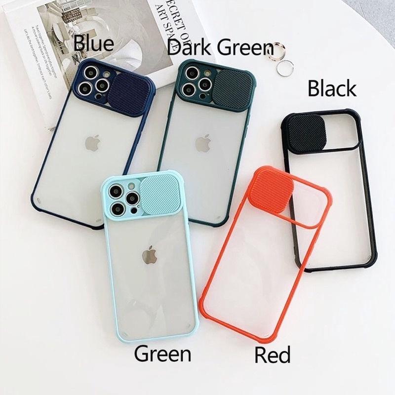 Ốp lưng dành cho Galaxy S20 FE mặt trong suốt có nắp và màn bảo vệ camera