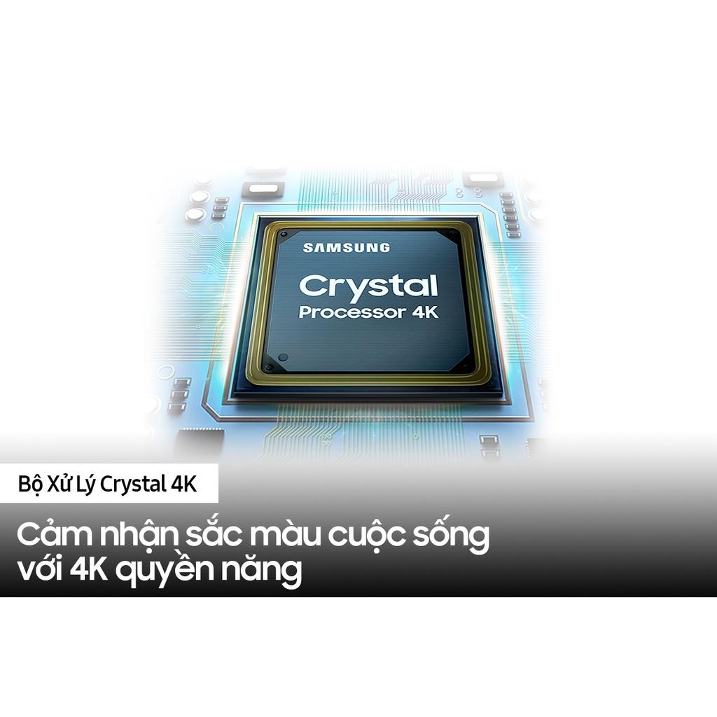 Smart TV Samsung Crystal UHD 4K 65 inch AU7700 2021 - Hàng chính hãng