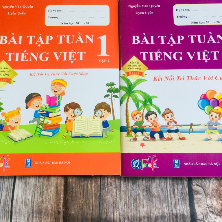Sách - Combo Bài Tập Tuần Lớp 1 Cả Năm -  Tiếng Việt - Kết Nối
