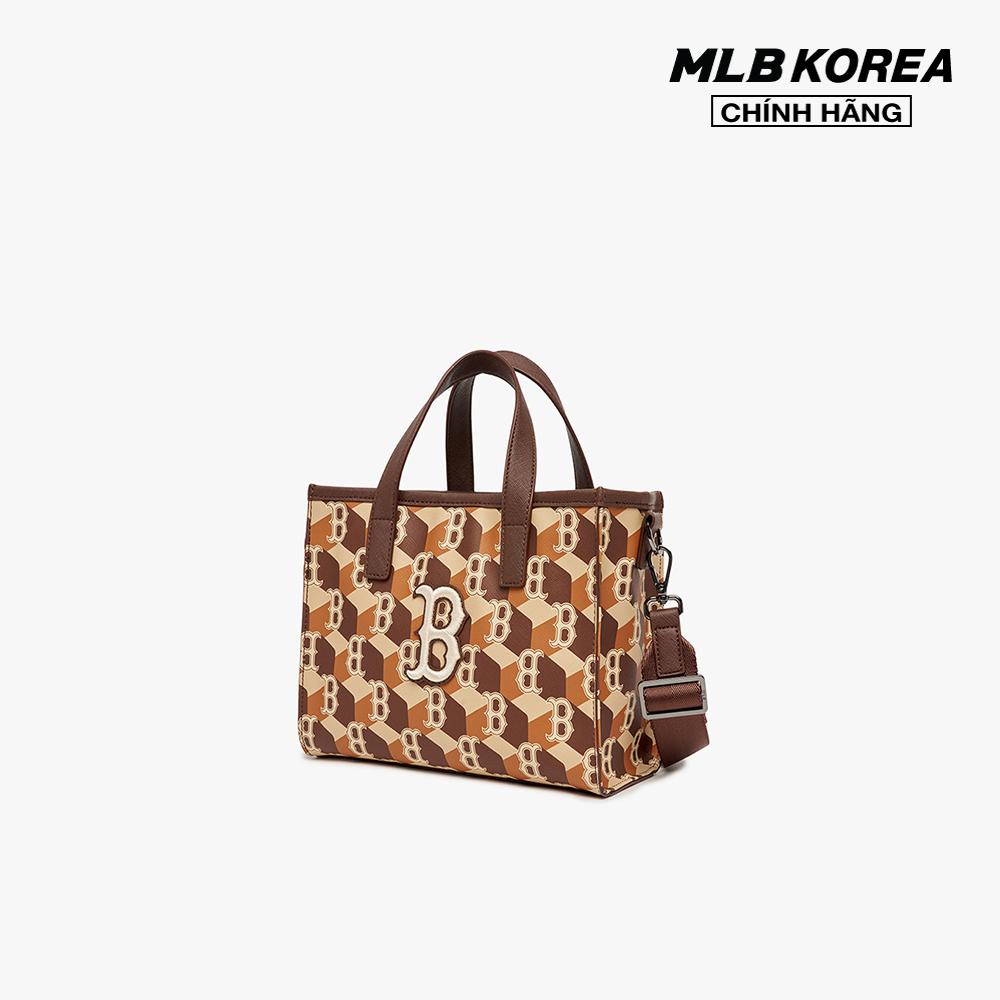 MLB - Túi tote chữ nhật Cube Monogram Medium 3AORM042N