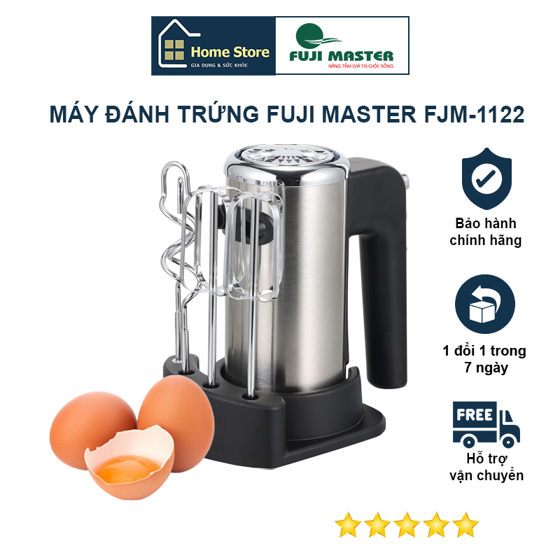 Máy Đánh Trứng Cầm Tay Mini Fuji Master FJM-1122 - Hàng chính hãng