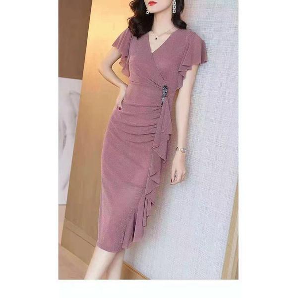 ĐẦM BODY PHỐI BÈO KÈM PHỤ KIỆN CAO CẤP