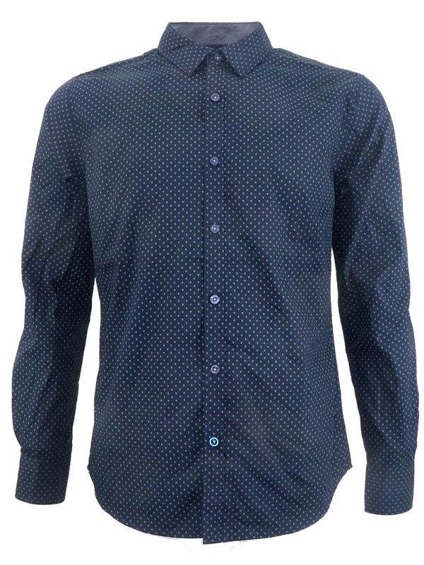 Áo Sơ Mi Nam BHPC Regular Fit Printed Shirt - SIZE S-M-L