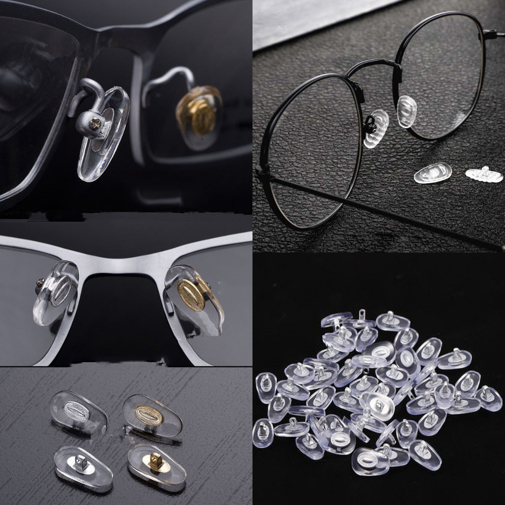Set 3 cặp đệm mũi bằng silicon cho mắt kính, đệm mũi kính chuyên dụng PK3