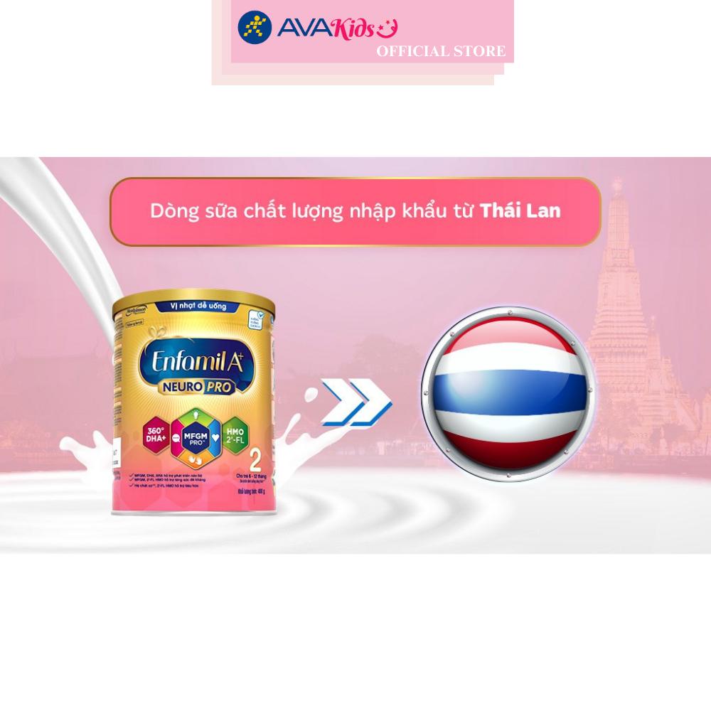 Sữa bột Enfamil A+ Neuropro số 2 400g (6 - 12 tháng)