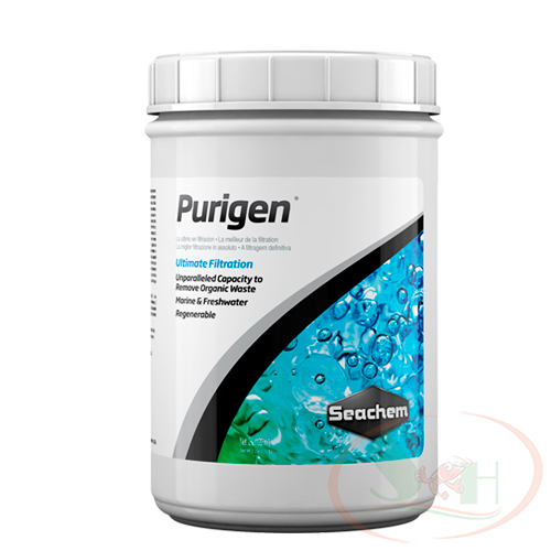 Vật liệu lọc Seachem Purigen 100ml, 250ml 500ml, 1L, 2L khử vàng đục màu lũa làm trong nước