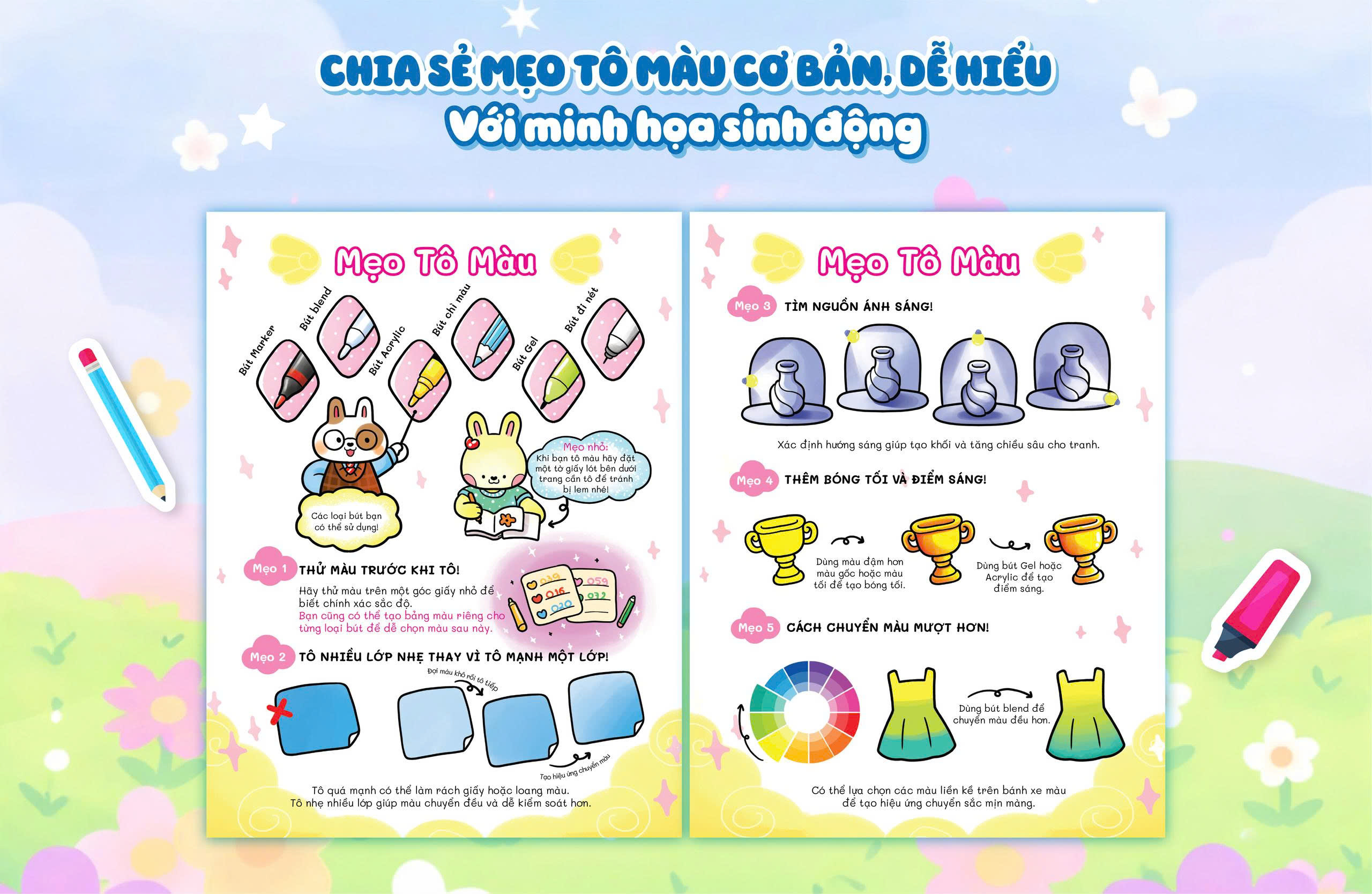 Tô màu - Thế giới phép thuật