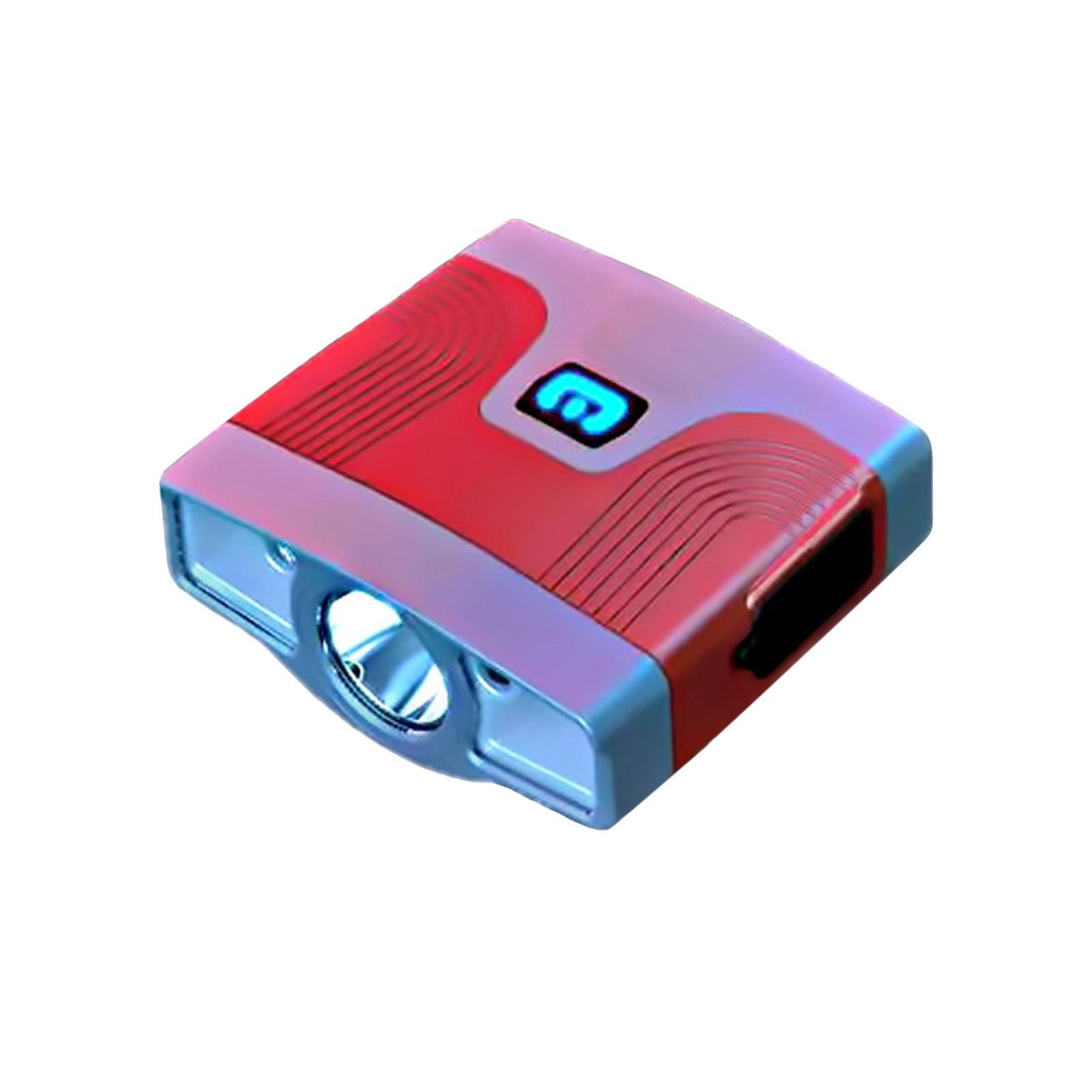 LED Cap Lights Clip On Hat Brim Camping Fishing Bike Cycling