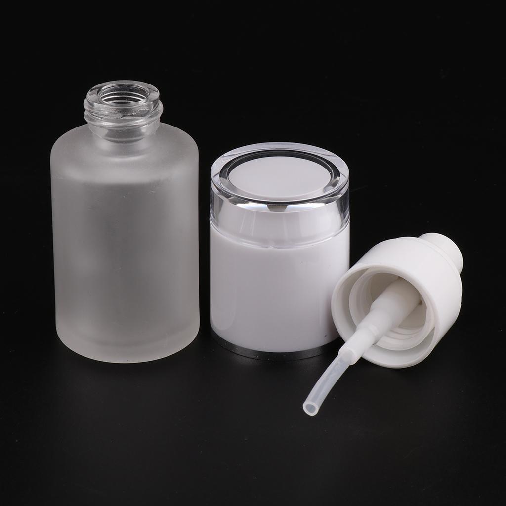 5x Refillable Empty Glass Perfume Spray Bottle Pump Bottle Mist Spray Bottle For