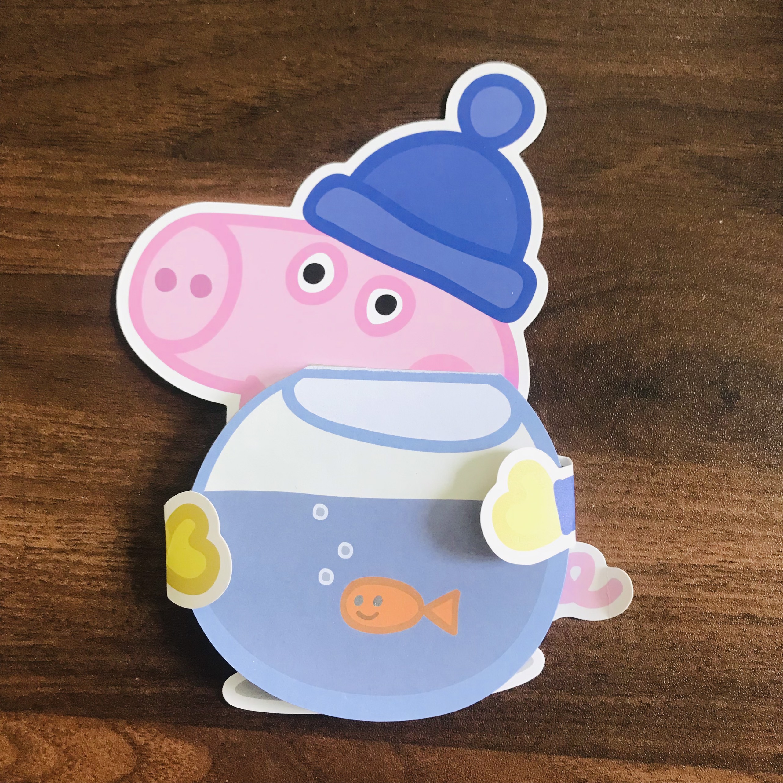 Giấy Note Cute Ghi Chú Hình Dễ Thuơng Có Keo - Peppa Pig Novelty Notepad