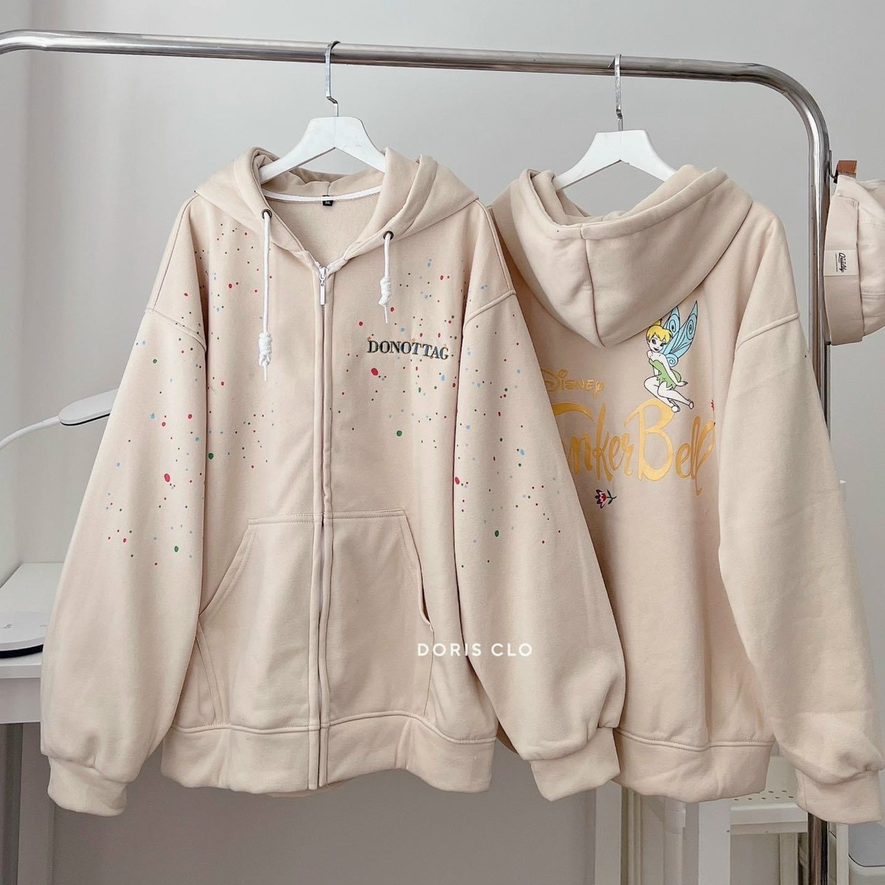 Áo Khoác Hoodie nữ, Áo khoác nữ chống nắng DONOTTAG dễ thương, bánh bèo, thoáng mát. áo khoác chống nắng disney, ÁO KHOÁC CHỐNG NẮNG THUN NỈ FORM CHUẨN IN HỌA TIẾT CÁ TÍNH PHONG CÁCH unisex ullzang hàn quốc