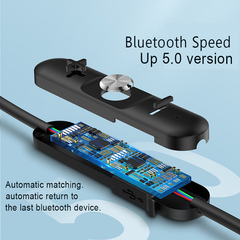 Tai nghe thể thao Bluetooth earphone kháng nước IPx5 hiệu Baseus Encok S30 trang bị Blueooth 5.0 âm thanh Hifi nghe nhạc liên tục 7h