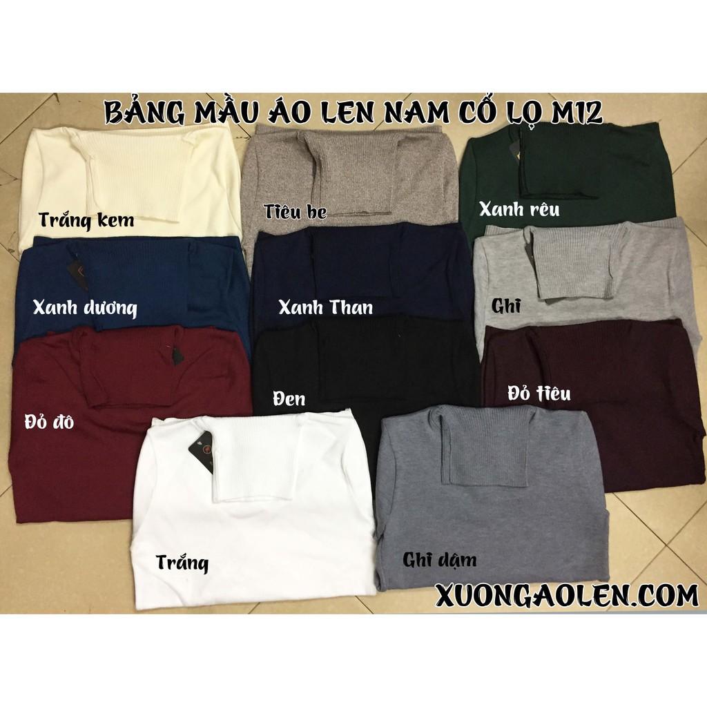 Áo len nam cổ lọ visco Hàn quốc 2020