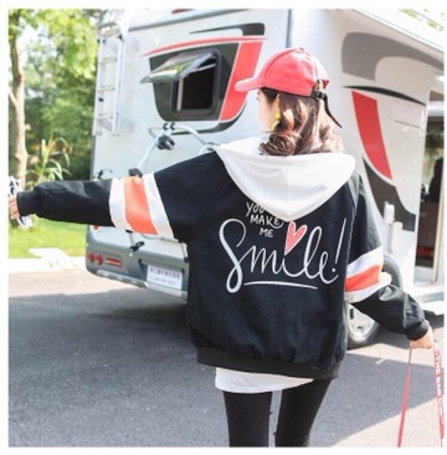 Áo khoác gió nữ form rộng