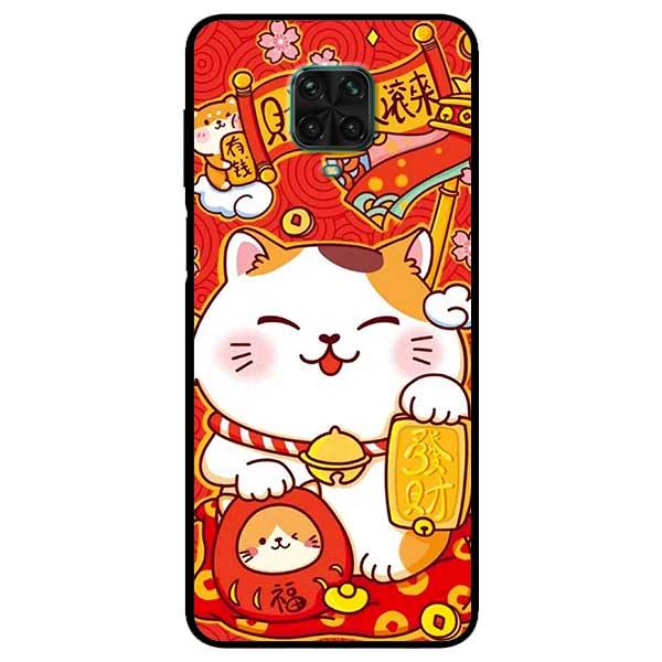 Ốp lưng dành cho Xiaomi Redmi Note 9s / Redmi Note 9 Pro / Redmi Note 9 Pro Max - Mèo Thần Tài