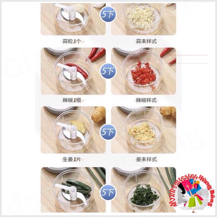 Máy xay kéo tay thông minh