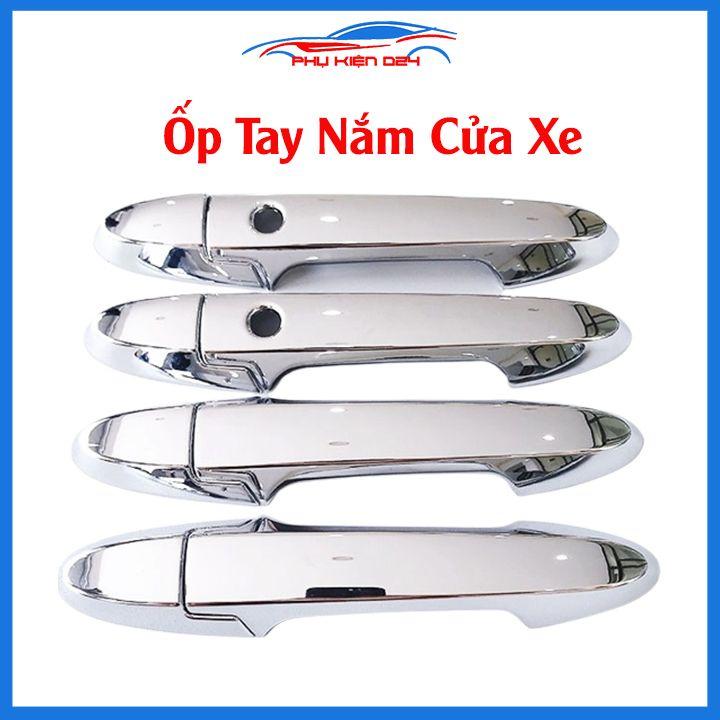 Ốp tay hõm City 2015-2016-2017-2018-2019-2020 vân cacbon, mạ crom chống trầy bảo vệ cửa xe ô tô