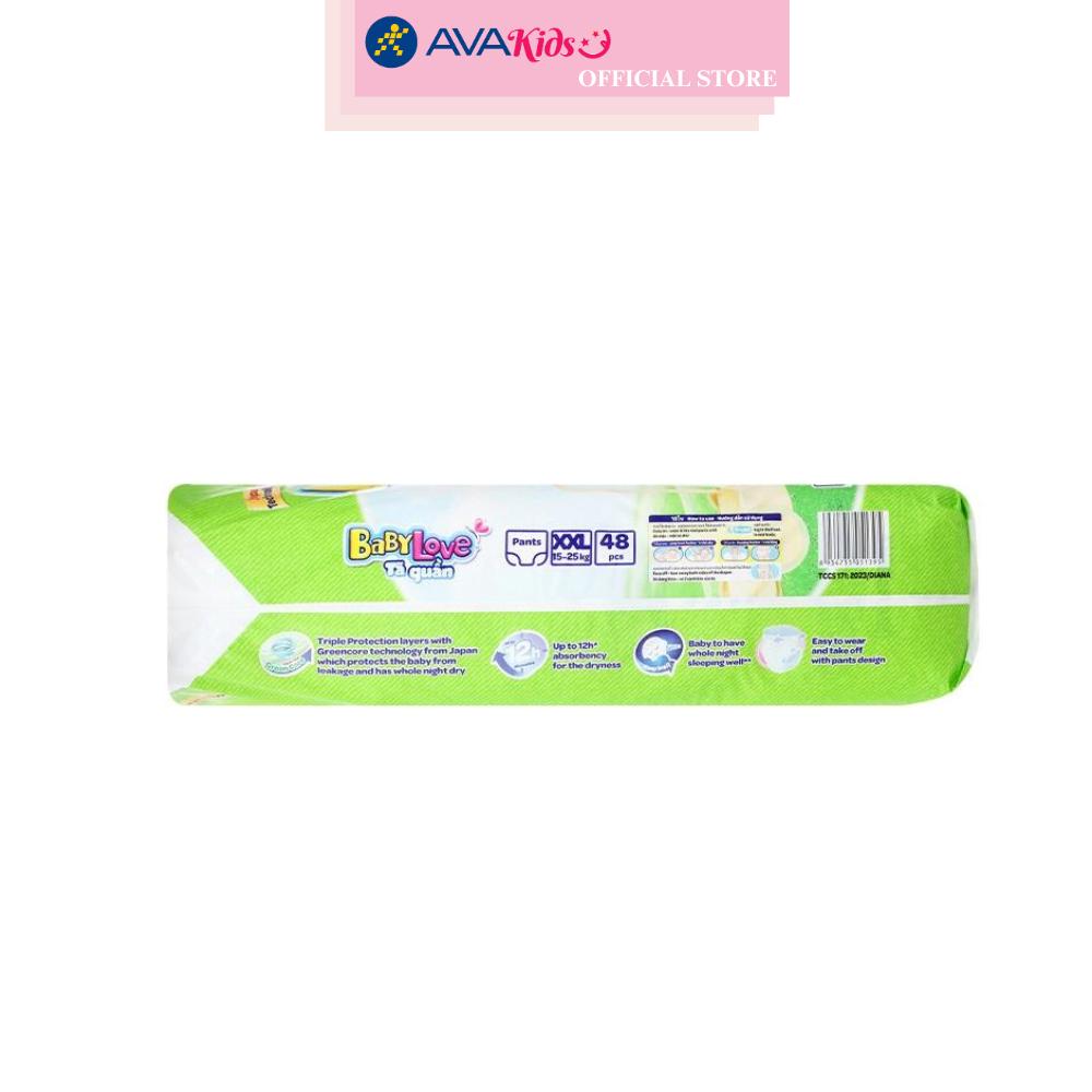 Tã quần BabyLove size XXL 48 miếng (15 - 25 kg)