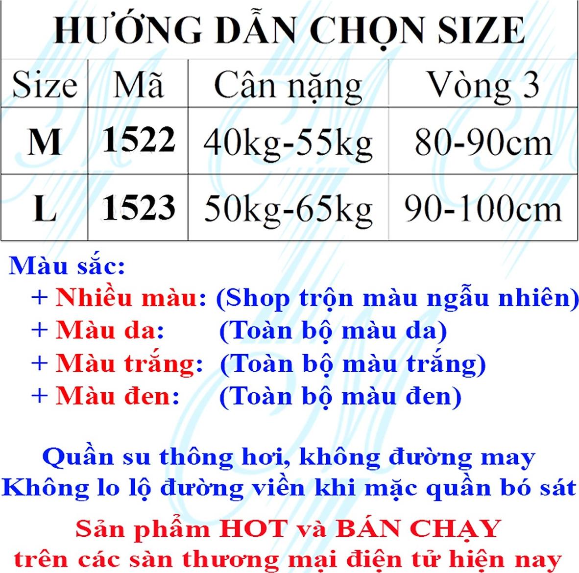 COMBO 3 quần Lót Đúc Nữ 88TY Không Đường May