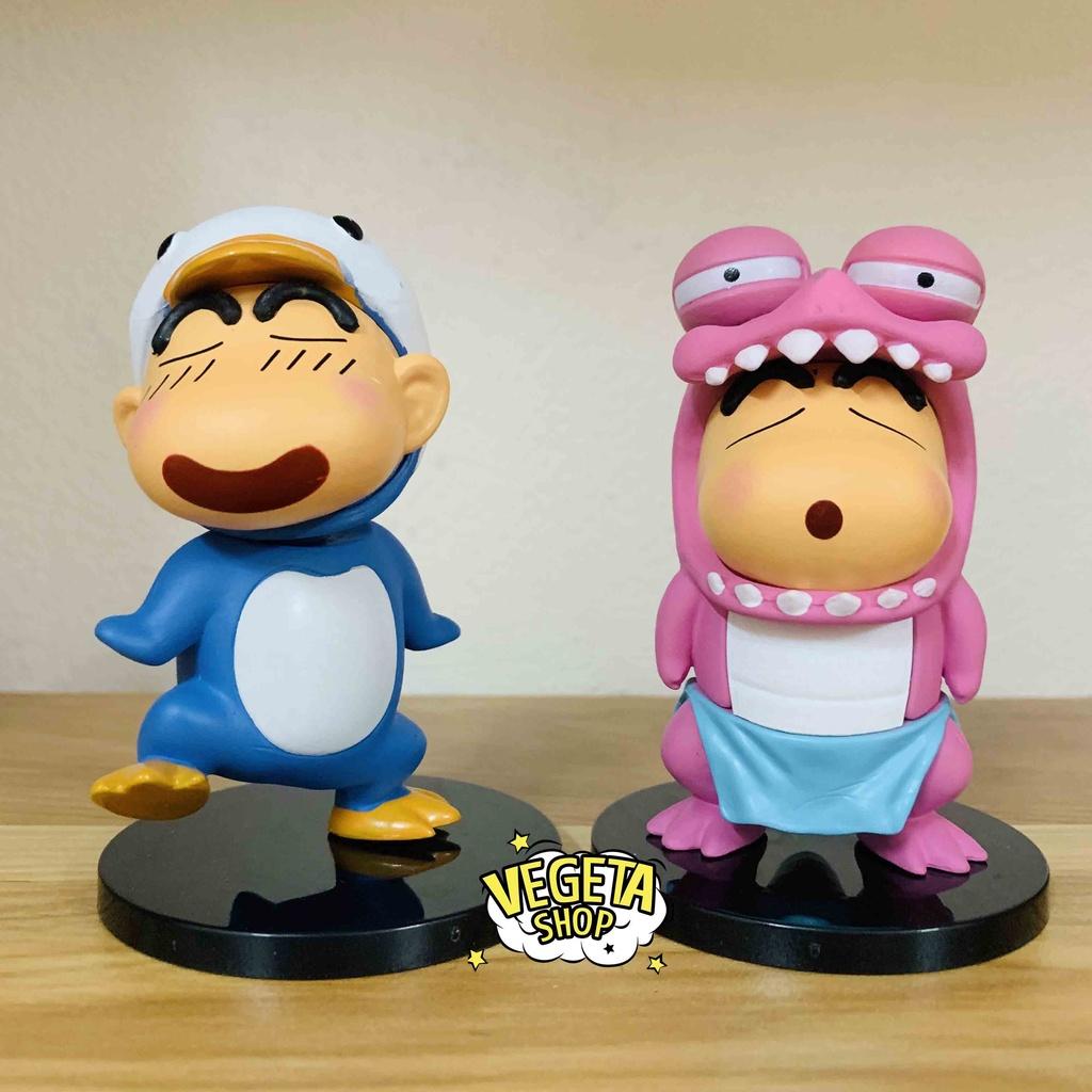 Mô hình Shin Cậu bé bút chì Shinnosuke - Shin chan Cosplay dễ thương bền màu chất liệu an toàn Đồ chơi quà tặng - 9~10cm