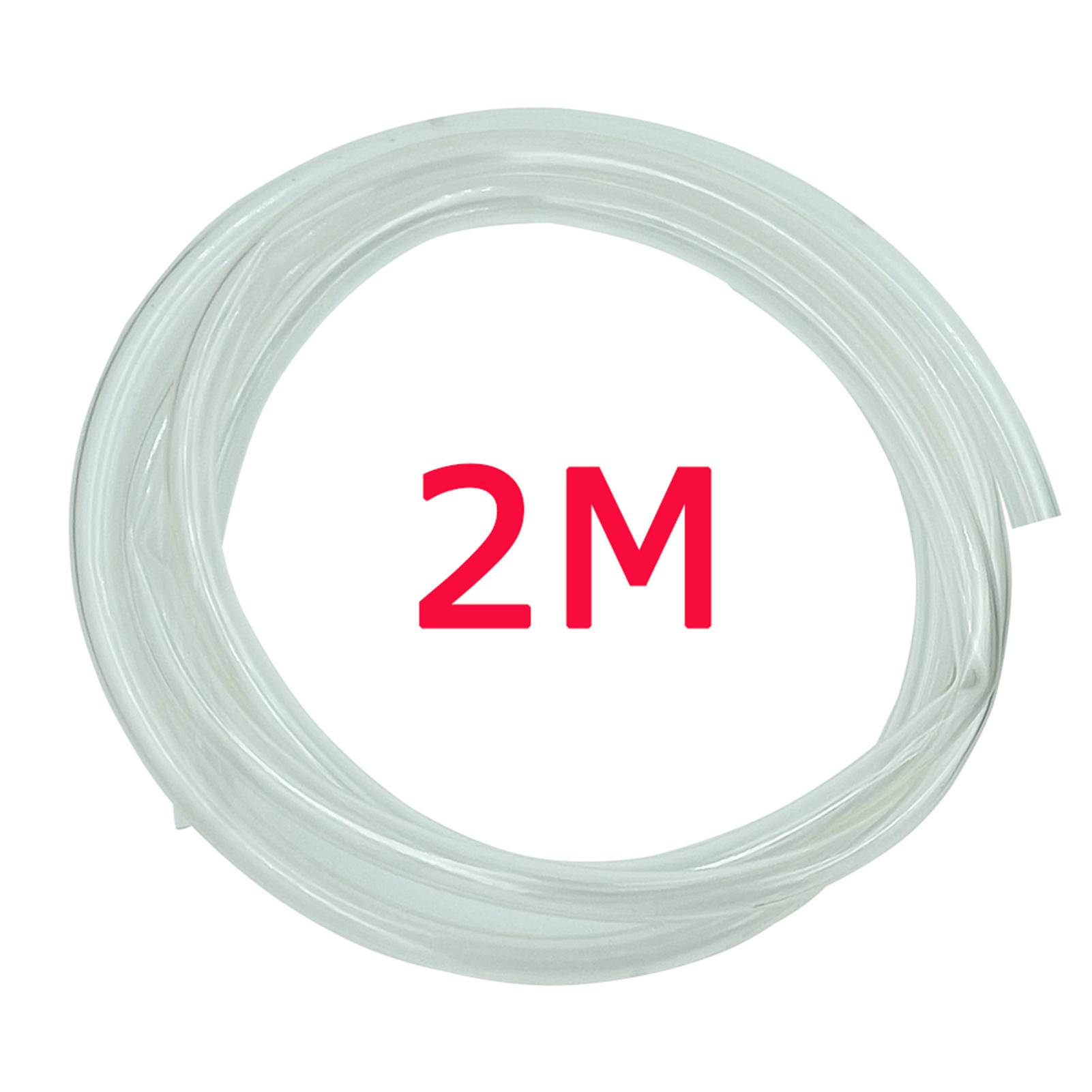 Fuel Transfer Siphon Pump Kit Rubber Oil Extractor&PVC Hose&Hose Retainer Clip&Shut-Off Clip&Brass Weight/Extender