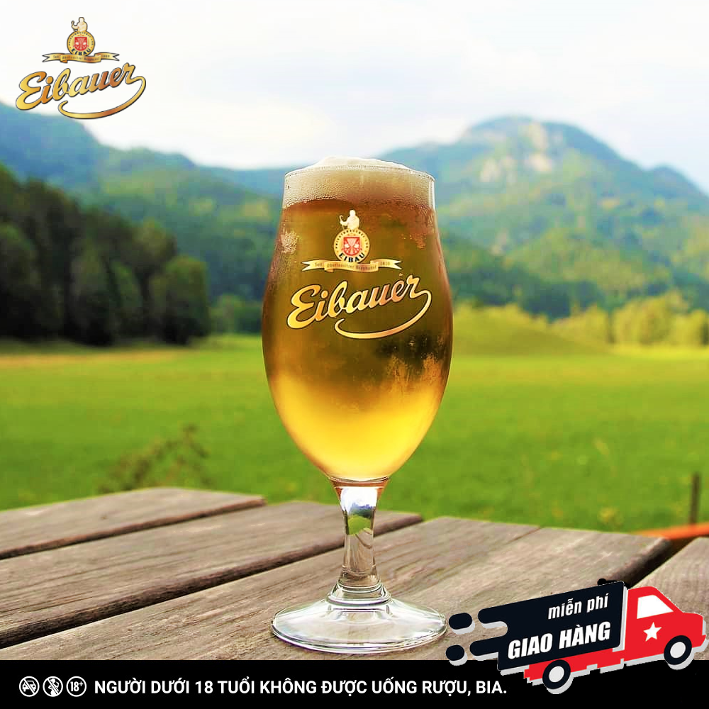 [SINCE 1810] Hộp Quà Tết - Thùng Đức Thầy Tu Eibauer Vàng 5.2 Độ - Lên Men Tự Nhiên, Nhập Khẩu Chính Hãng