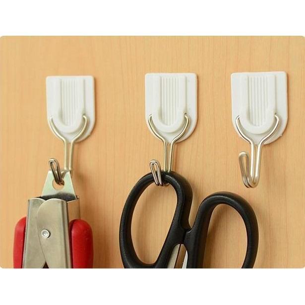Vỉ 6 móc dính treo đồ tiện dụng,dính tường