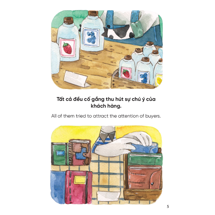 Truyện Tranh Song Ngữ Việt-Anh Dành Cho Trẻ Em - Cùng Học Cư Xử Tốt- Bé Học Cư Xử Thân Thiện, Niềm Nở - Being Friendly