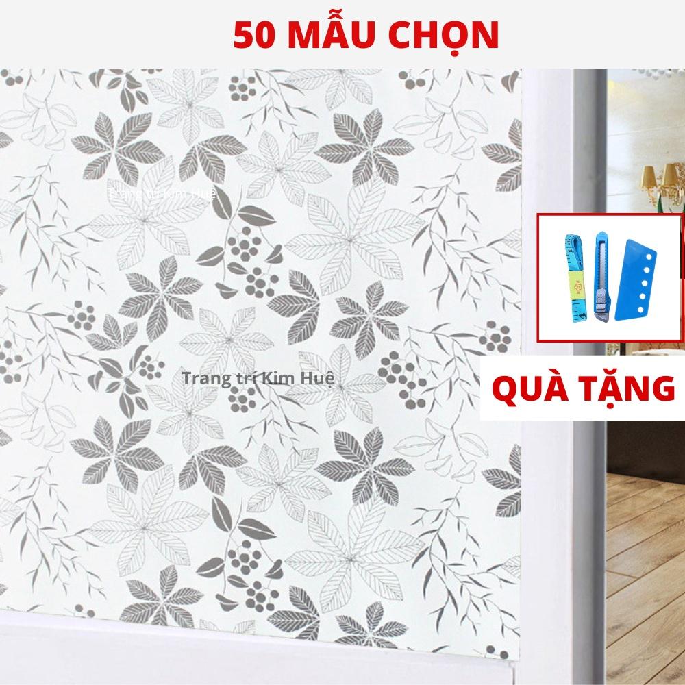 Giấy dán kính 3d cửa sổ decal dán kính mờ chống nắng miếng decan dán che nắng cửa kính