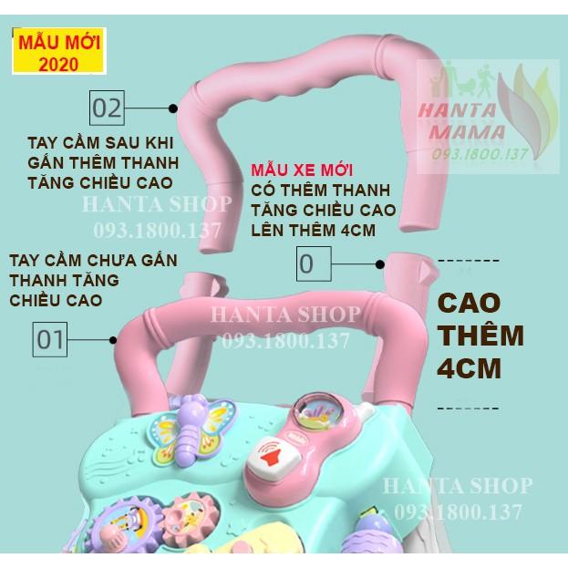 Free Ship  Xe tập đi em bé có nhạc - bánh xe điều chỉnh được tốc độ - xe cần bằng cho bé