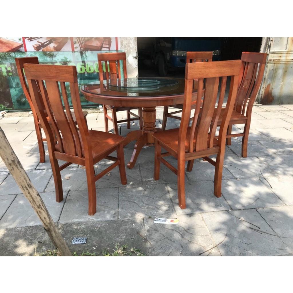 Bộ bàn ăn gỗ xoan ta