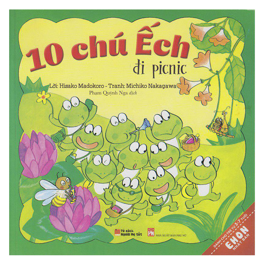 Combo Truyện Ehon Nhật Bản - 10 Chú Ếch (Bộ 2)