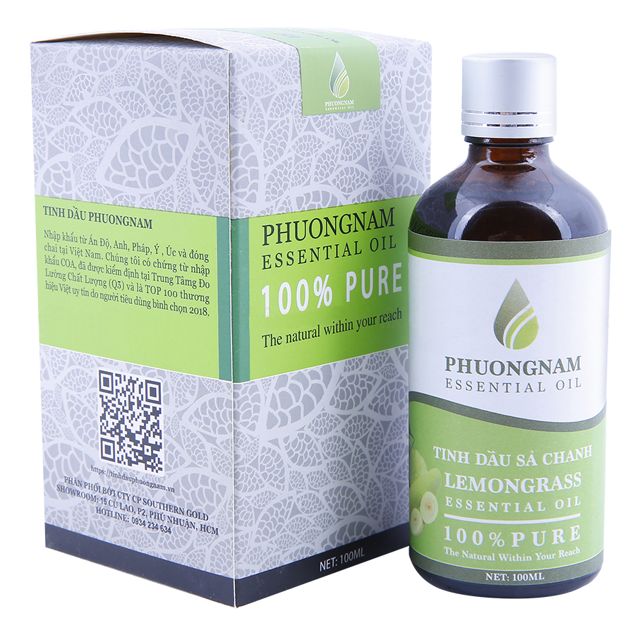 Tinh Dầu Sả Chanh PhuongNam Essential Oil - 100ml