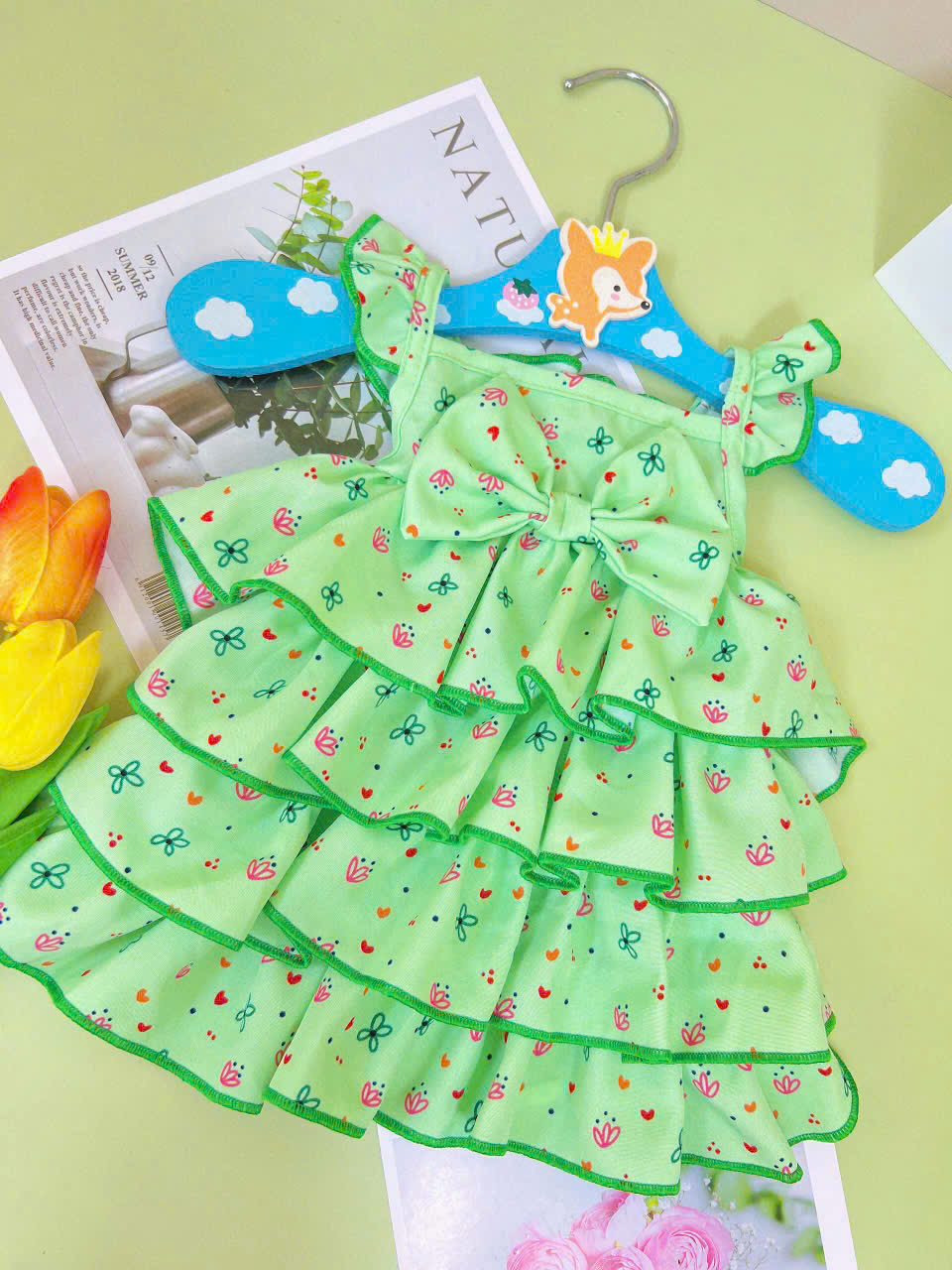 ĐẦM HOA NHÍ TƯƠI MÁT XANH BƠ DỄ THƯƠNG TỪ 0.5-12KG DÀNH CHO THÚ CƯNG CHÓ MÈO