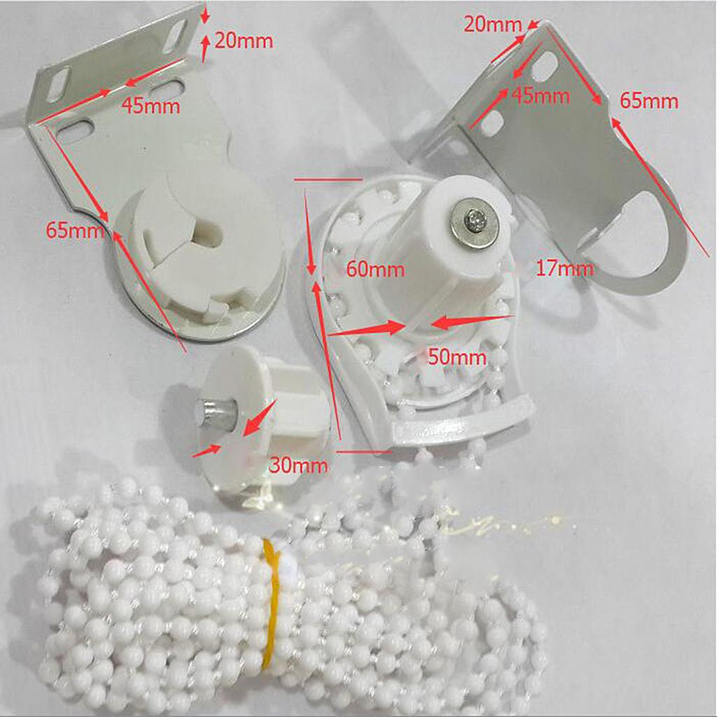 2xPlastic Roller Blind Shade Clutch Bracket Chain Repair Kit for 28mm Tube