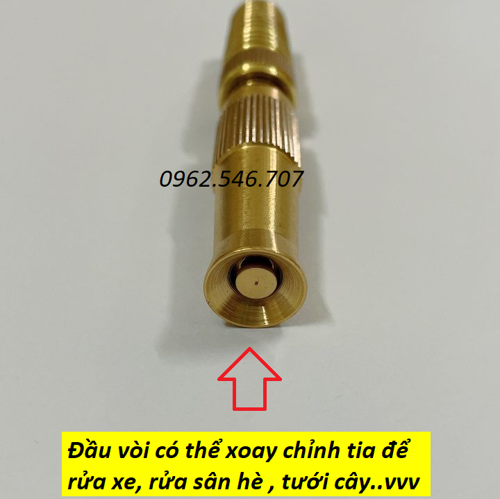 Bộ vòi xịt rửa xe tăng áp lực ,vòi tưới cây gia đình ,lắp cho vòi nước nhà tiện dụng ( Bộ Dài 5m)