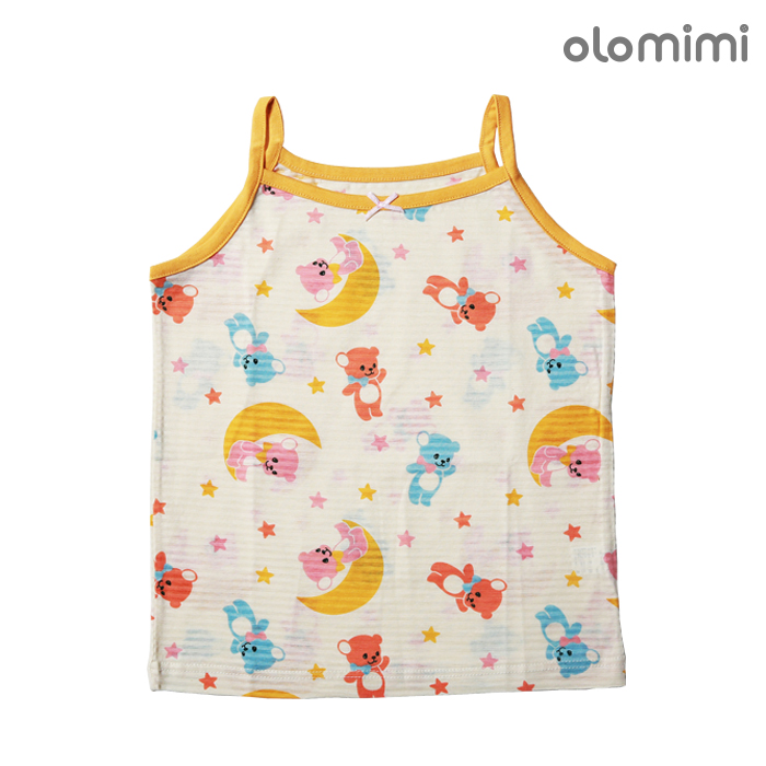 Áo ba lỗ Olomimi Hàn Quốc  Night Bears- 100% cotton