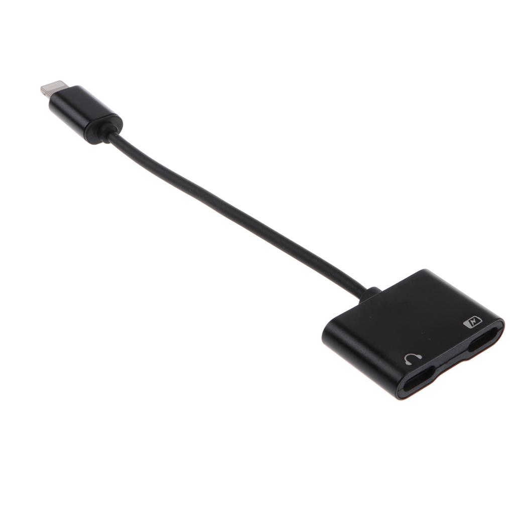 2 in 1 Headphone Audio Adapter Charging Cable for  7 8 X