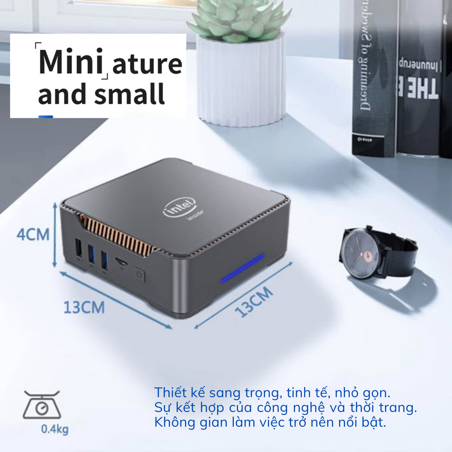 Máy tính để bàn – Máy chủ Server – Mini PC – Intel NUC N100 (Hàng chính hãng)