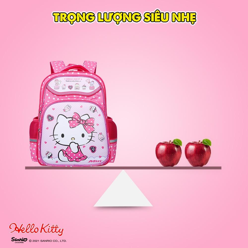 Balo Học Sinh Hello Kitty Siêu Nhẹ Dành Cho Bé Gái BL1076WL_KIT2