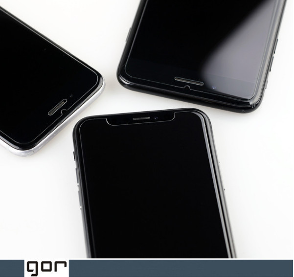 Kính Cường Lực GOR Cho IPHONE X Vát Viền 2.9D - Full Box - Hàng Nhập Khẩu
