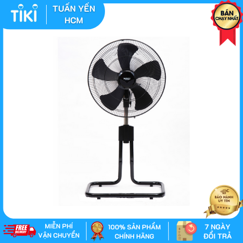 Quạt sàn lửng Hali LS-208C công suất 100W, sải cánh 50cm, cánh nhựa ABS cao cấp, chân đế kim loại chắc chắn - Hàng chính hãng