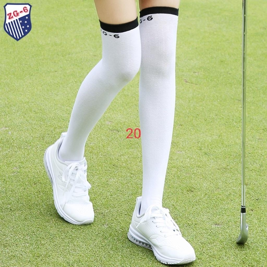 Tất golf nữ cao cổ co dãn tốt phụ kiện thể thao golf cao cấp TG009