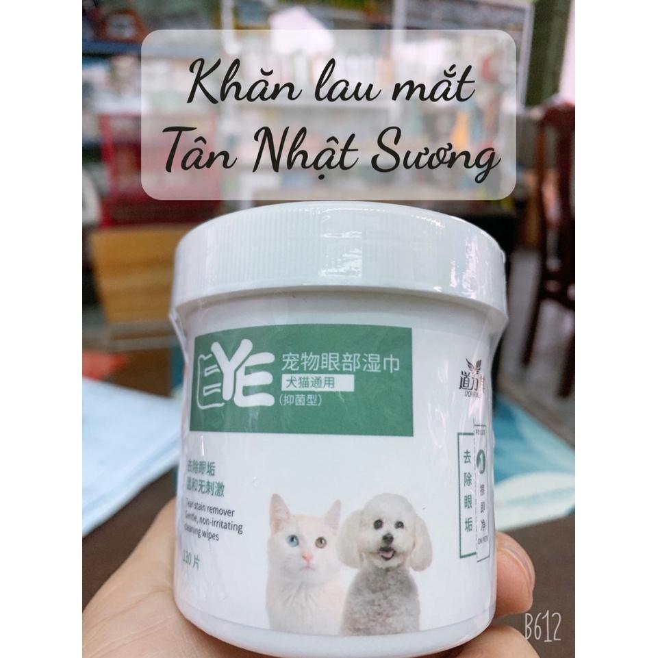 Khăn Lau Vết Ố Mắt Cho Chó Mèo